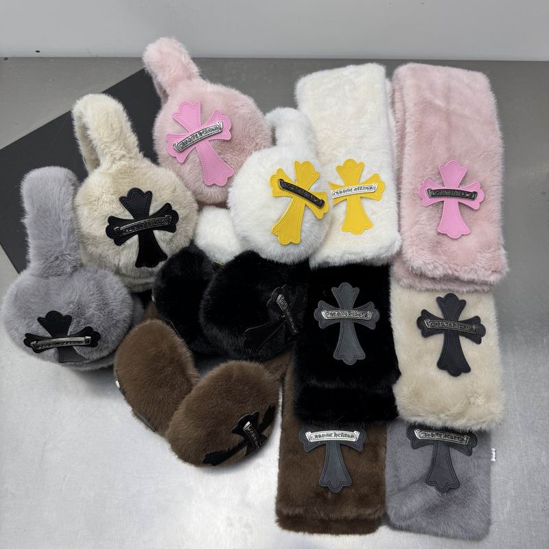 Chrome Hearts Earmuff Scarf dx04